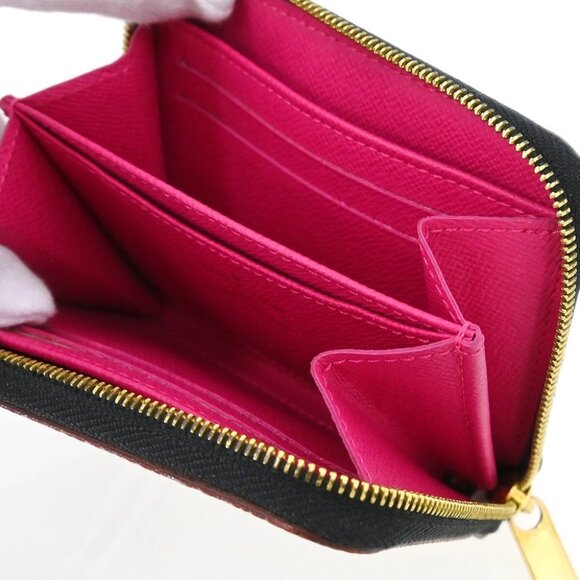 Louis Vuitton Black Multicolor Zippy Coin Purse Wallet M93740 TS1132 184668 - Picture 2 of 7